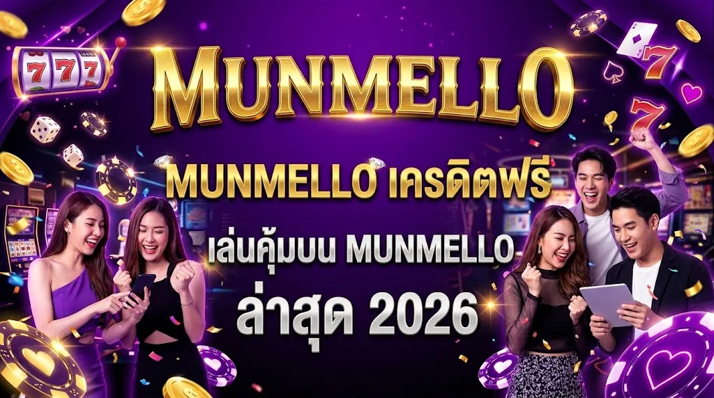 Munmello เครดิตฟรี: เล่นคุ้มบน munmello ล่าสุด 2026